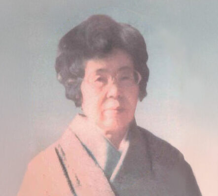 画像：初代理事長 松岡キン